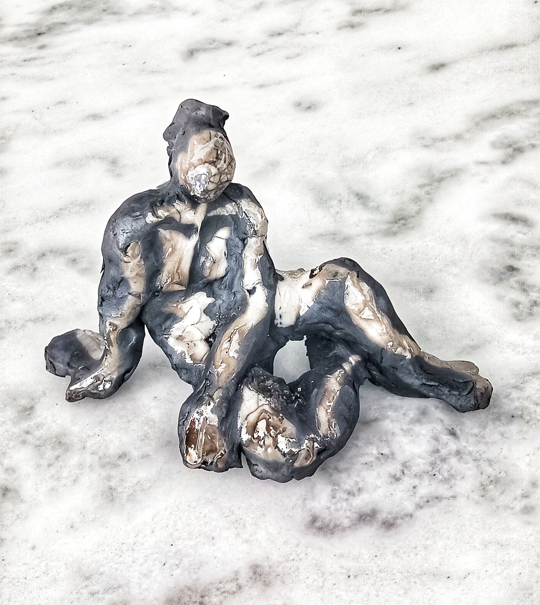 Female Lounging Model Raku