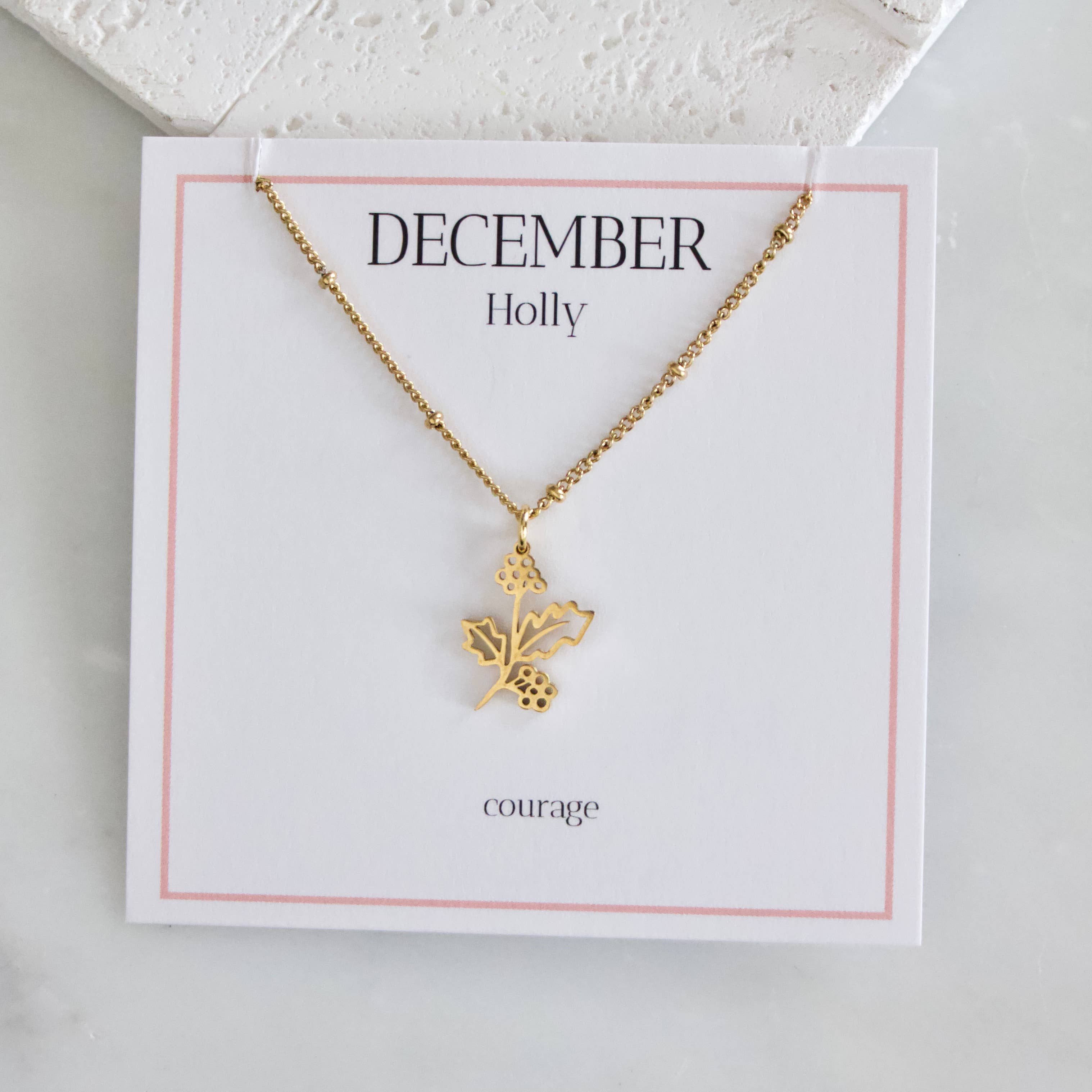 Birth Flower Necklaces - Waterproof: September - Morning Glory