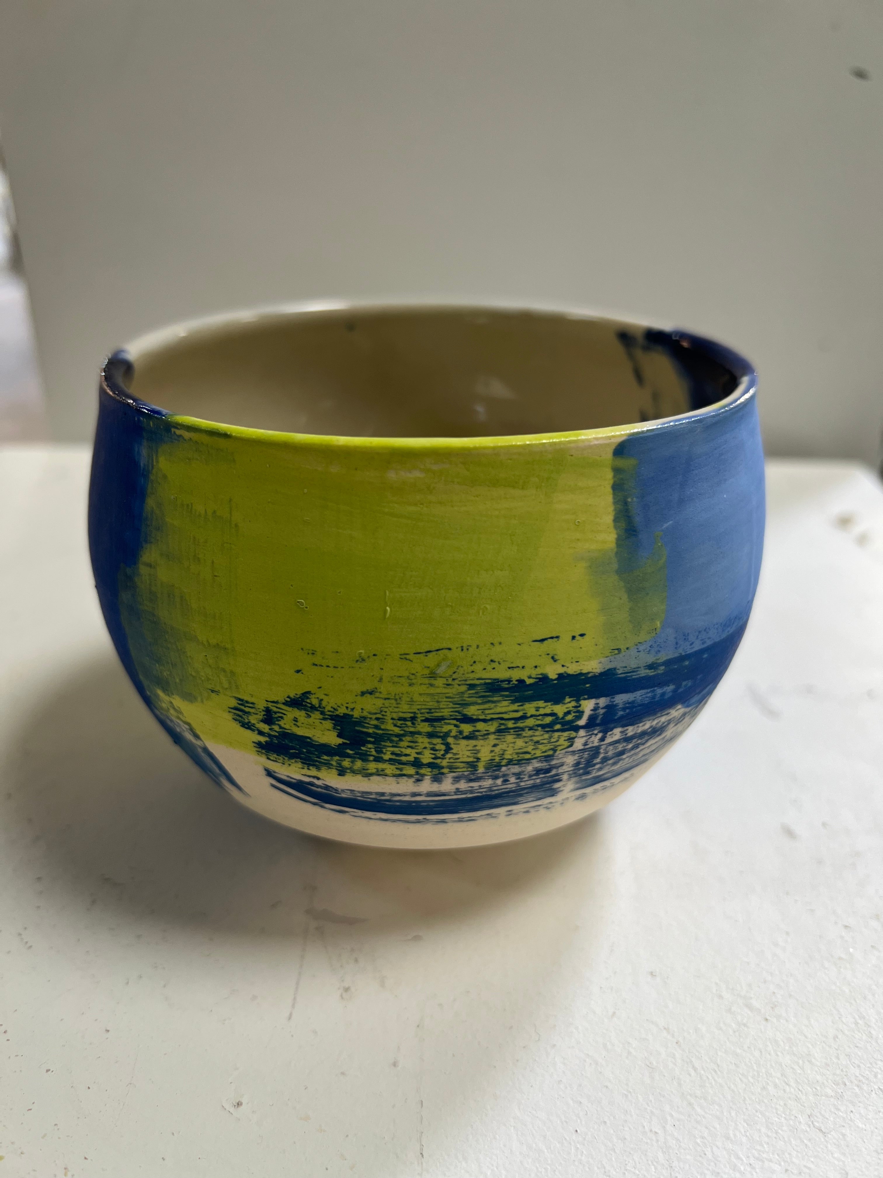 Blue Green Vase