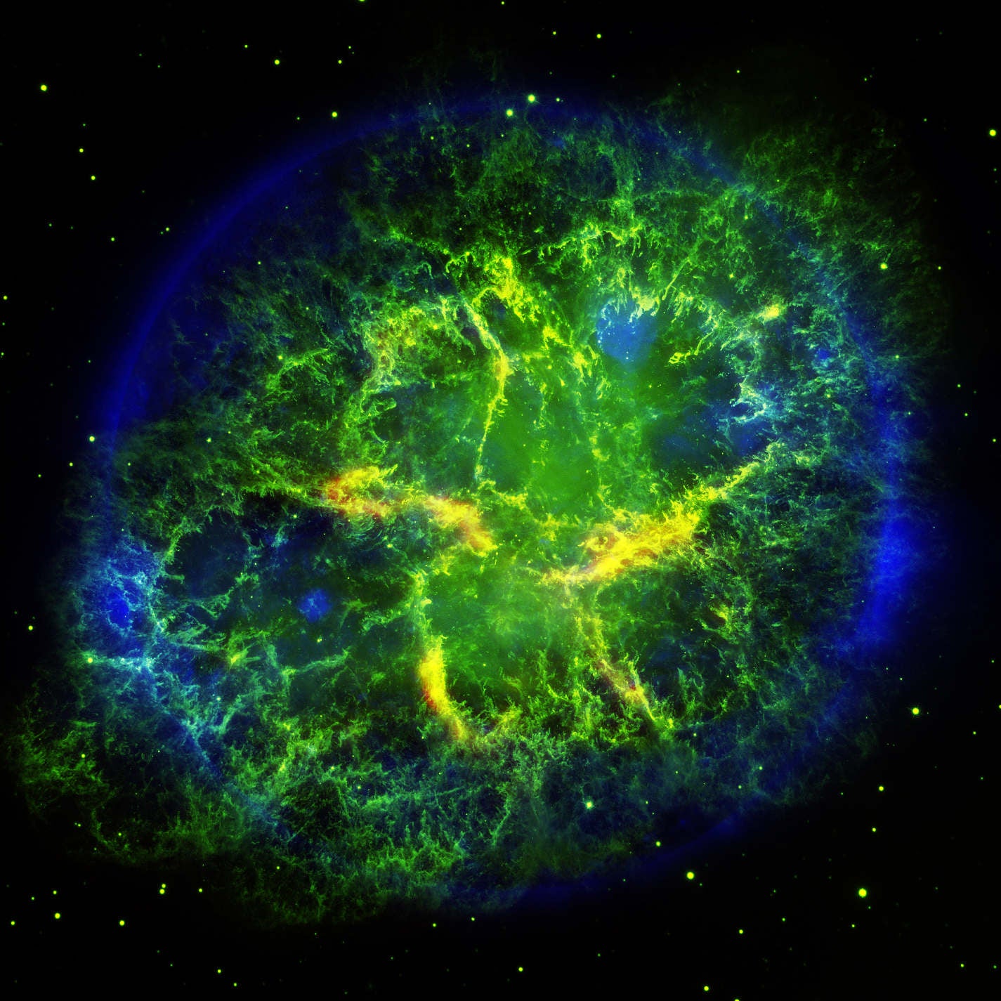 Blue & Green (Artist Reproduction)