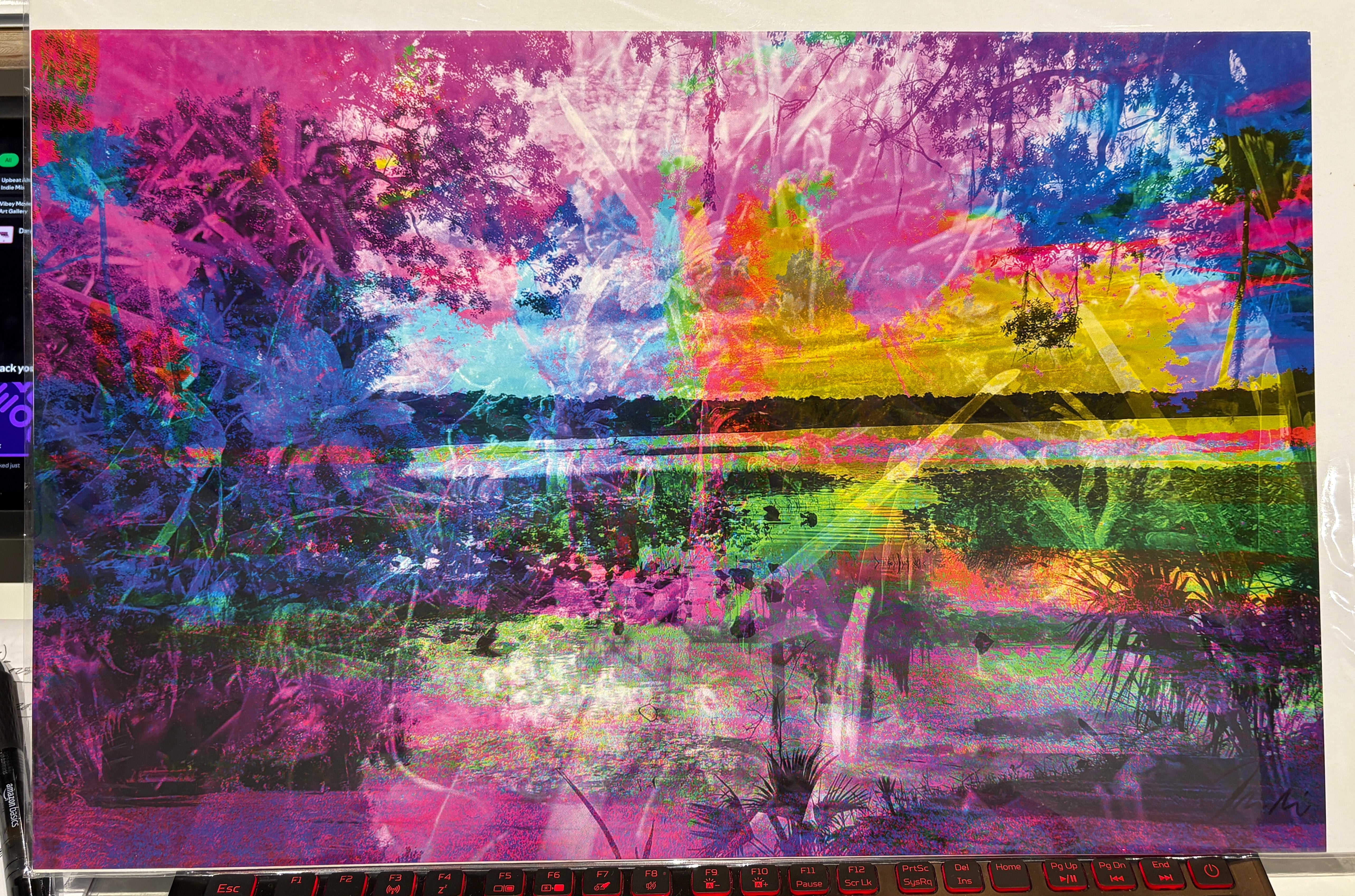 Blissful Walk (Artist Reproduction)