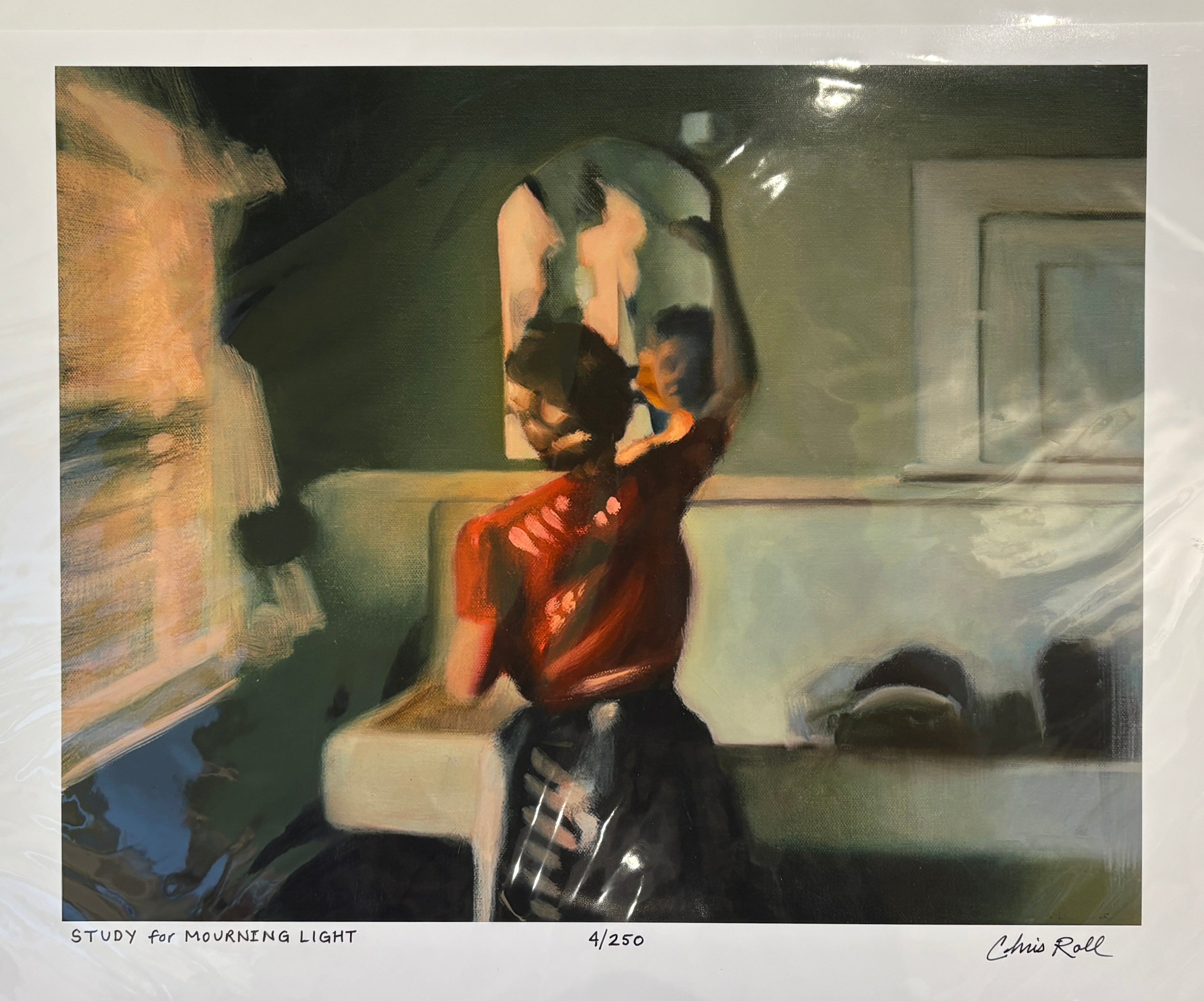 Study for "Mourning Light" (Artist Reproduction)