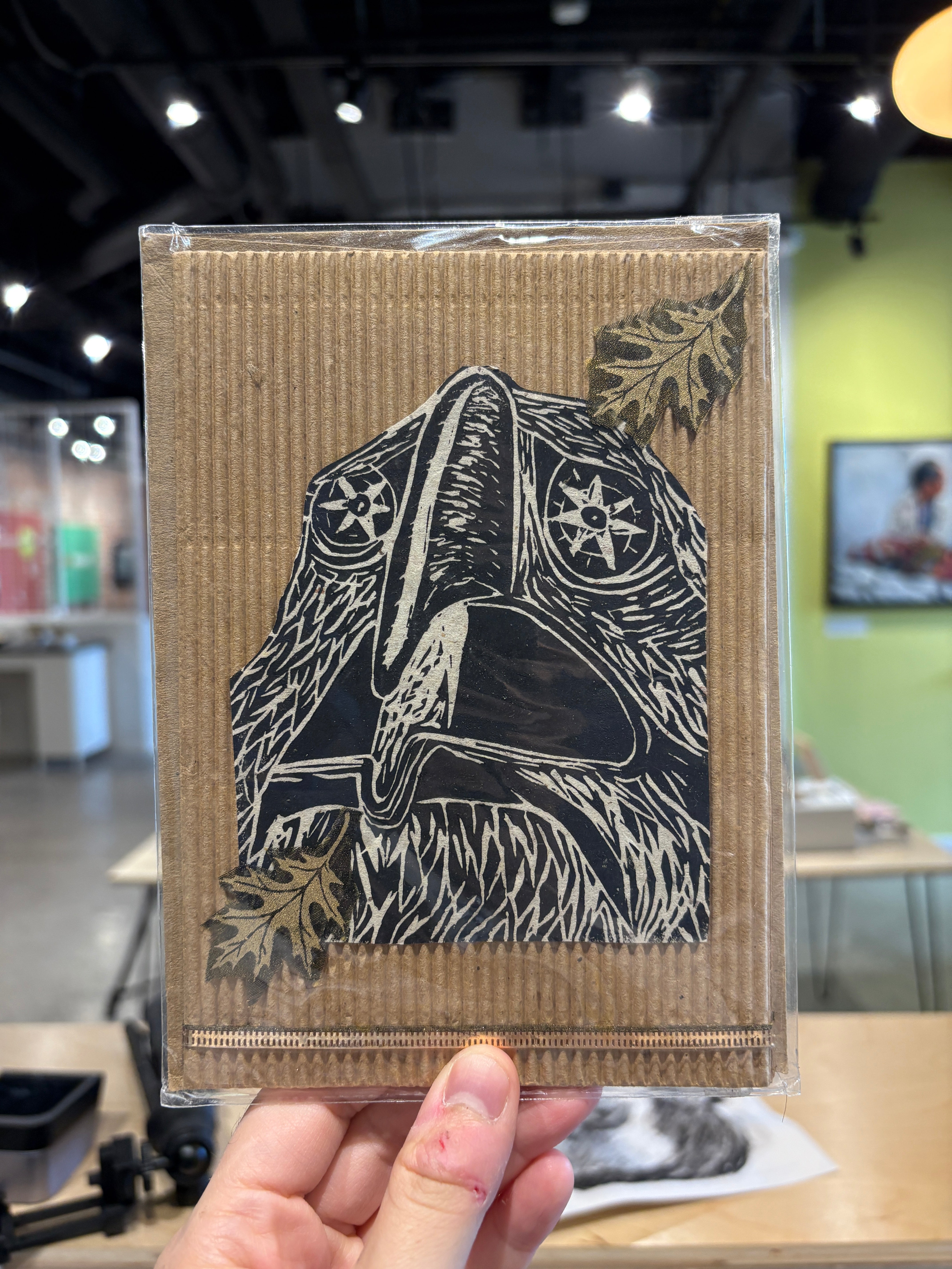 Collage and Woodcut Prints