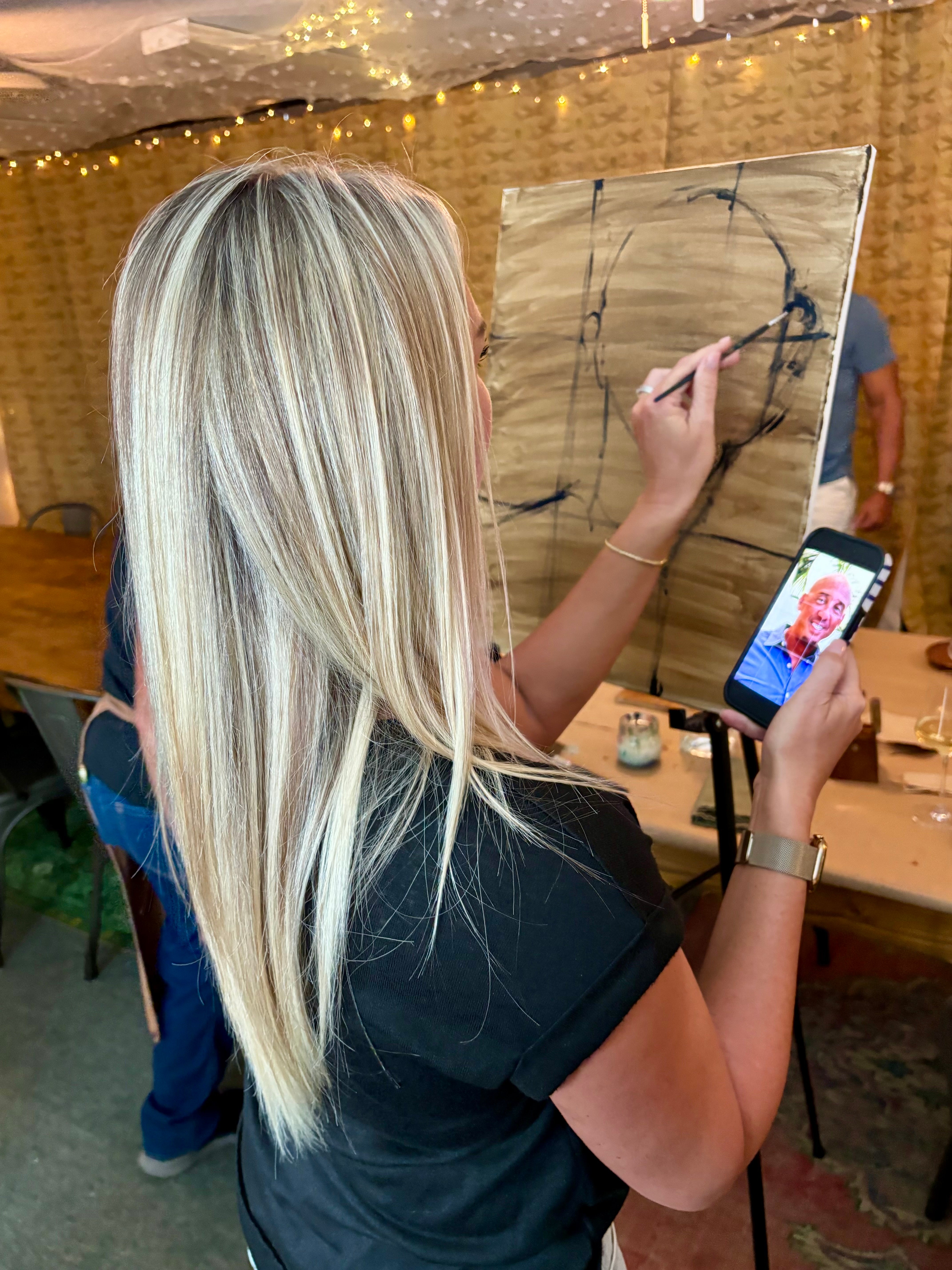 August 27th | Paint Your Date with Tony & Danielle @ The Wine Garden