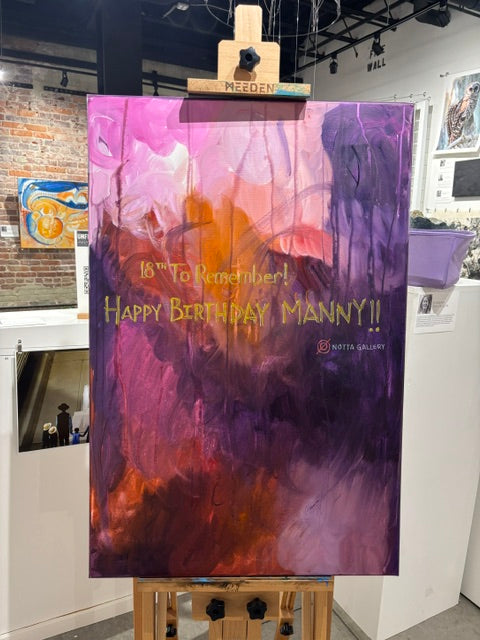 Custom Keepsake Canvas