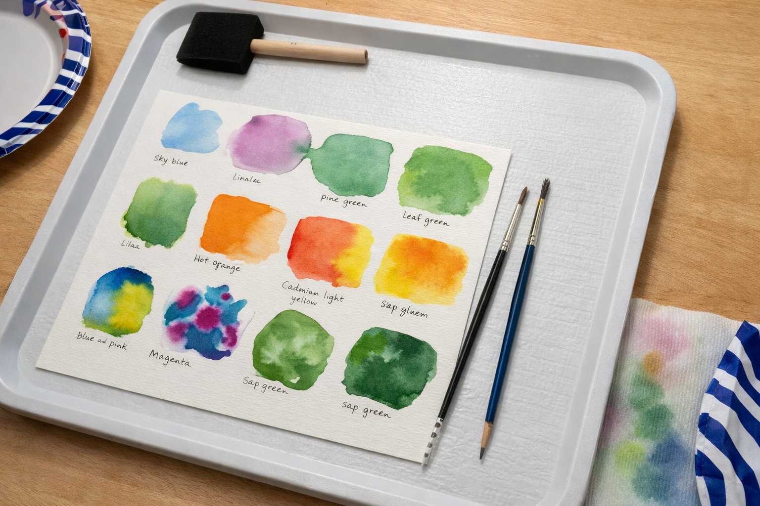 April 4th - Three-Week Watercolor Connections Course