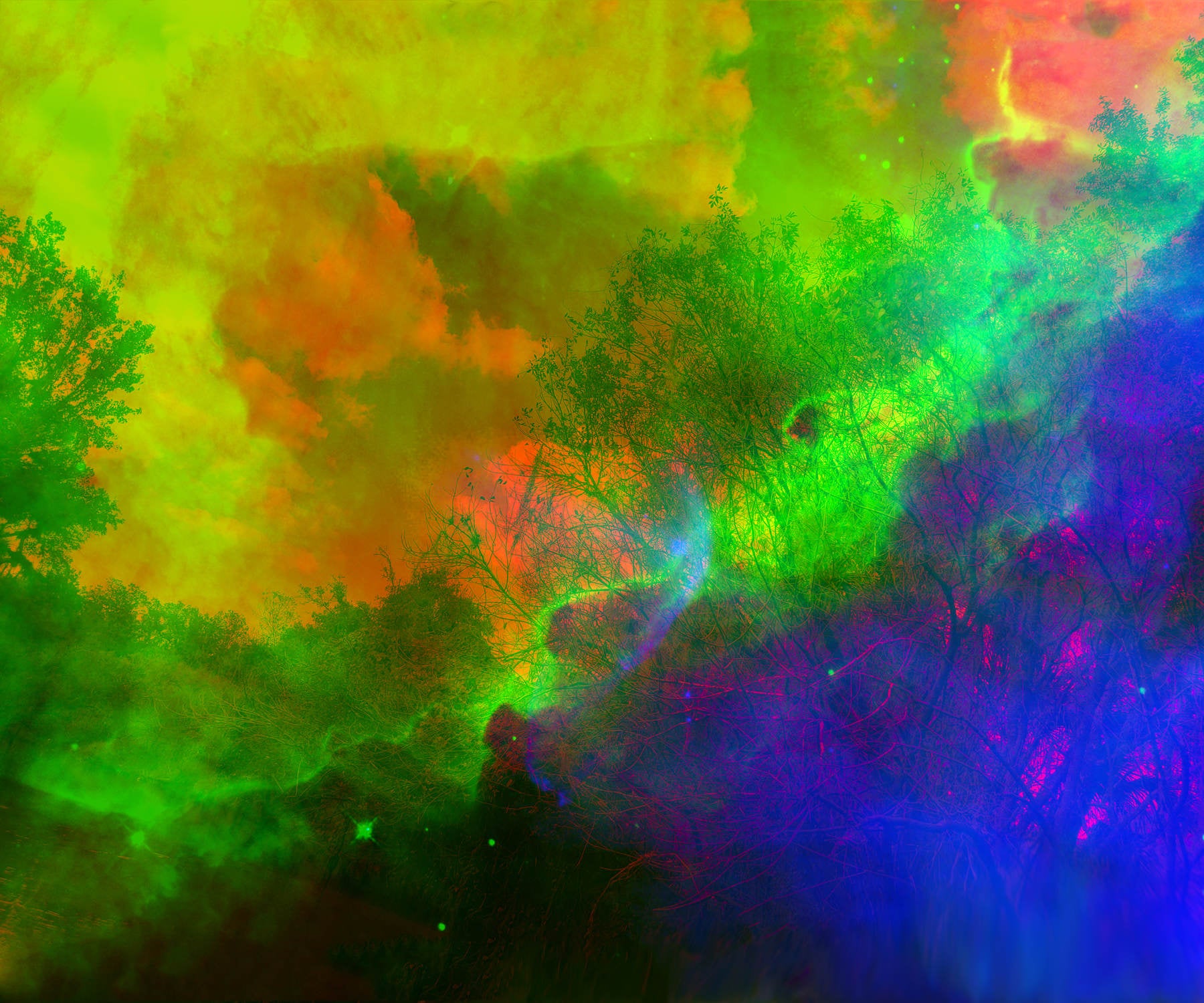 Space Dreams (Artist Reproduction)