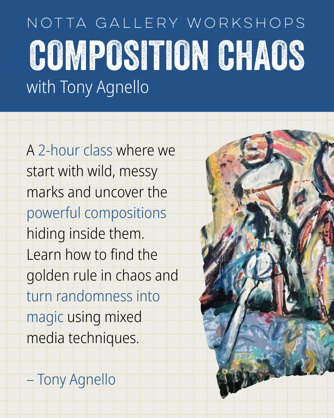 (Dec 10) "Composition Chaos" with Tony Agnello