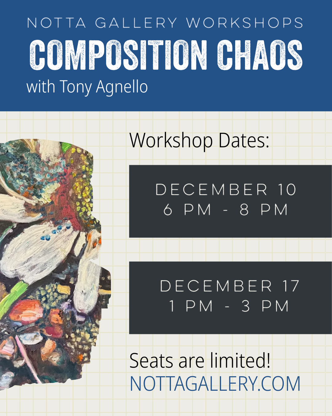 (Dec 10) "Composition Chaos" with Tony Agnello