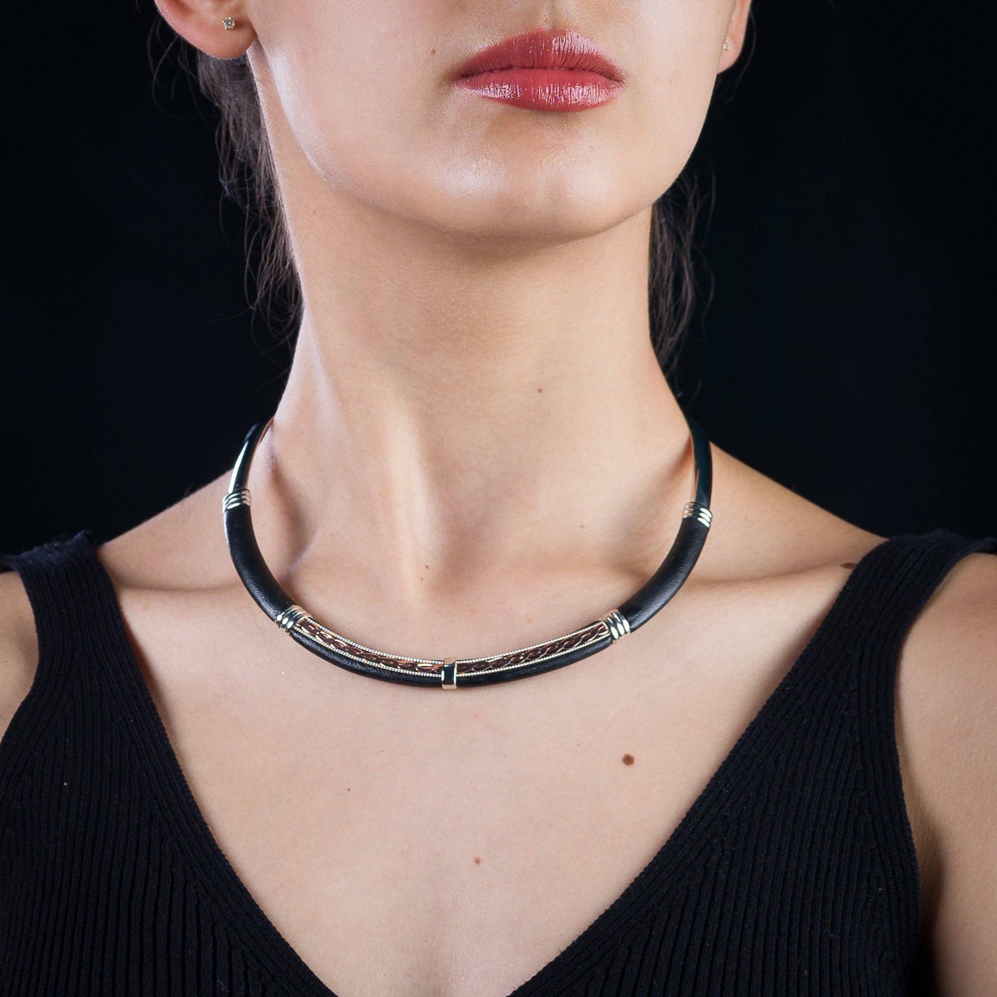 CL.MAR.7002 - Leather Necklace