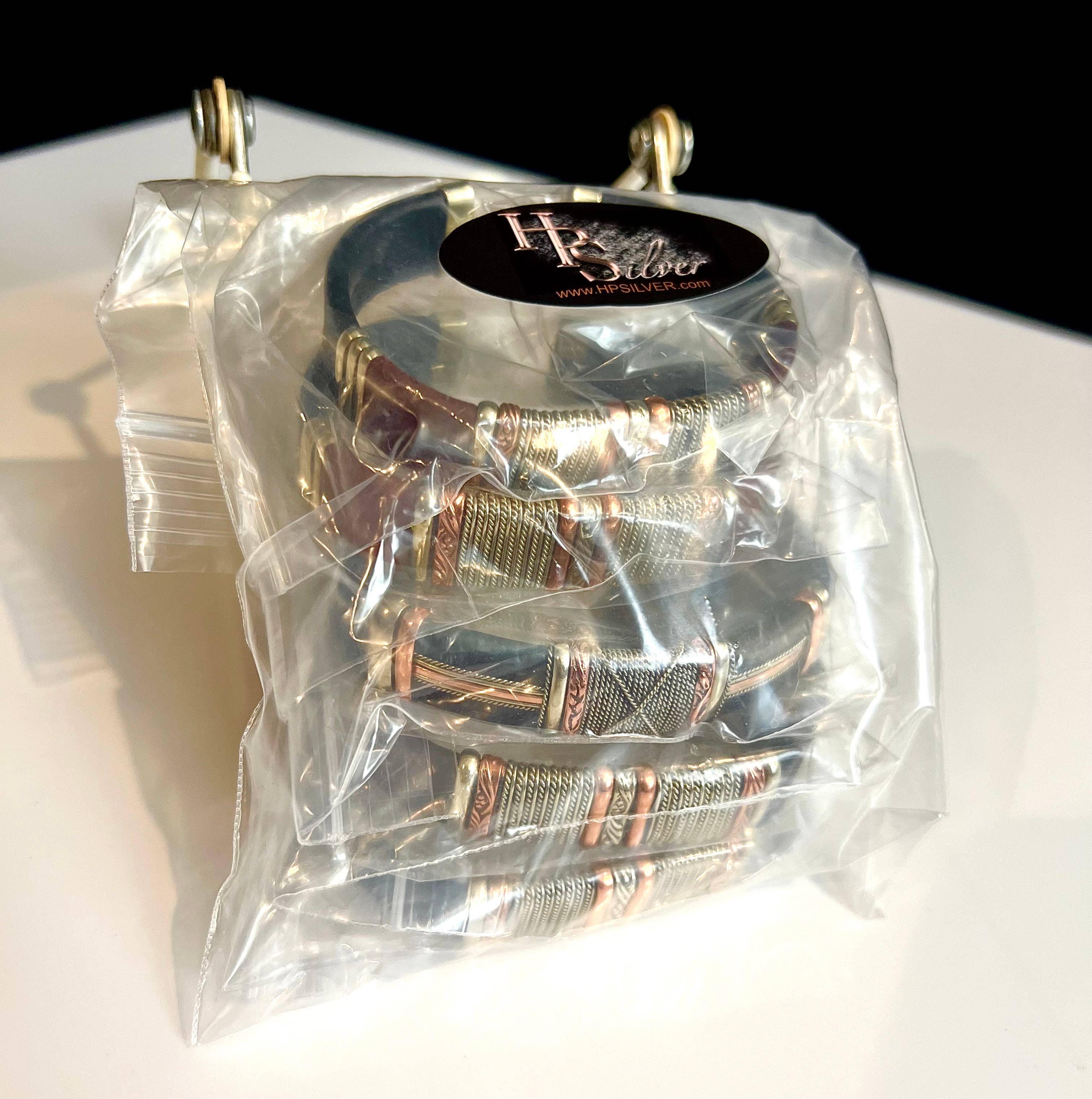 Mixed Large Leather Bracelets, Pack of 5