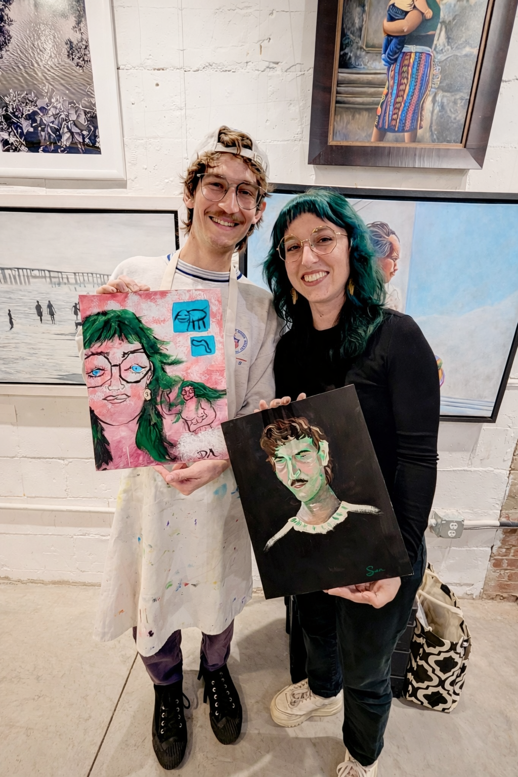 Mar 19 Paint Your Date Hero vs. Villain with Tony Agnello and Danielle Klonecki