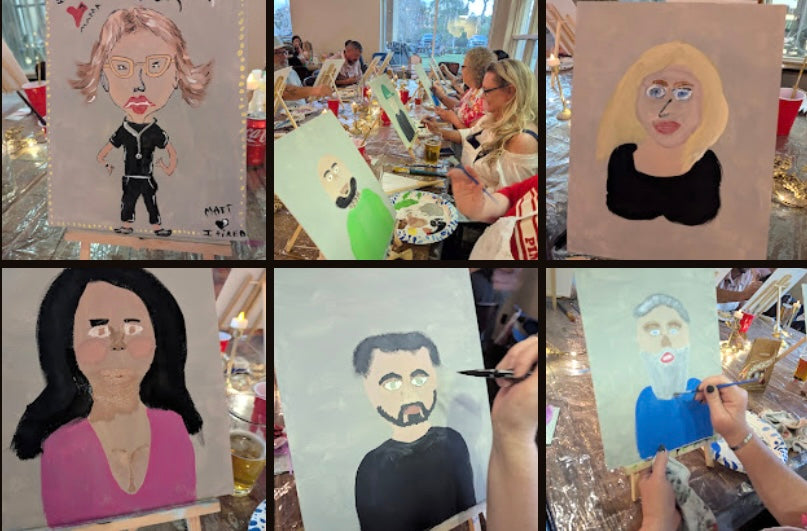 Jan 22 Paint Your Mate @ Notta Gallery with Jin Williams