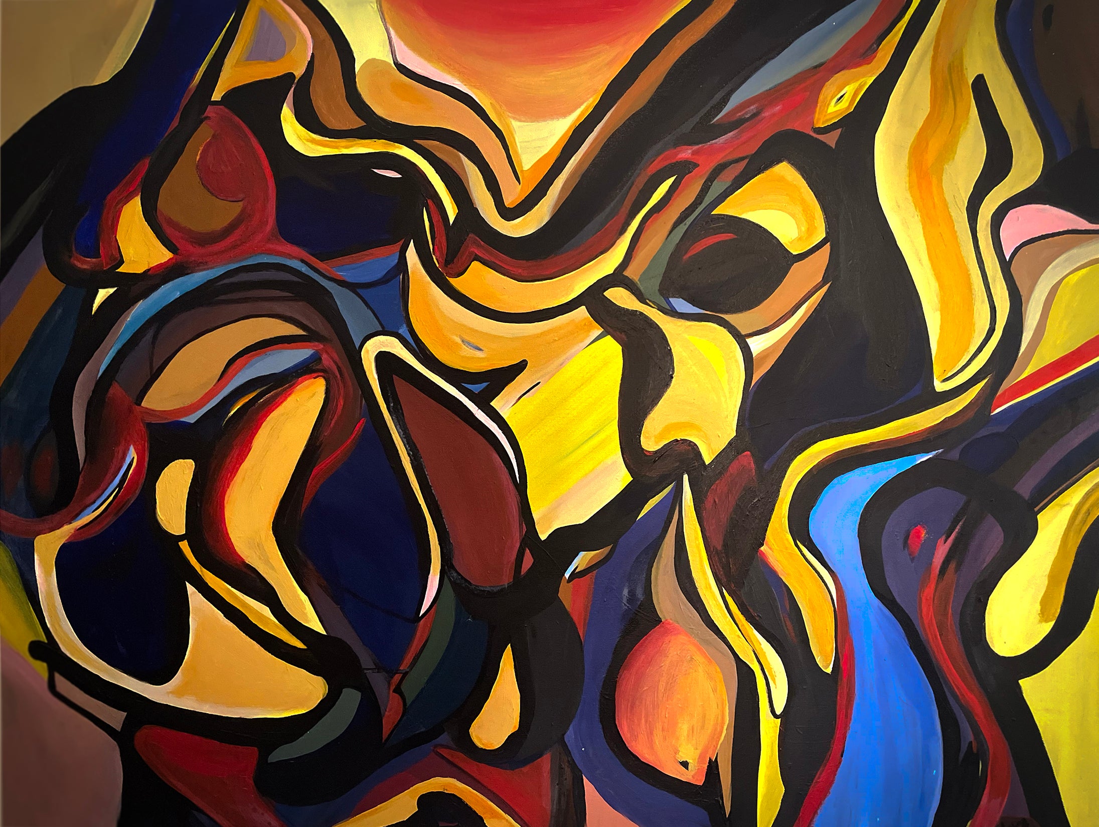 Faces in the Flame