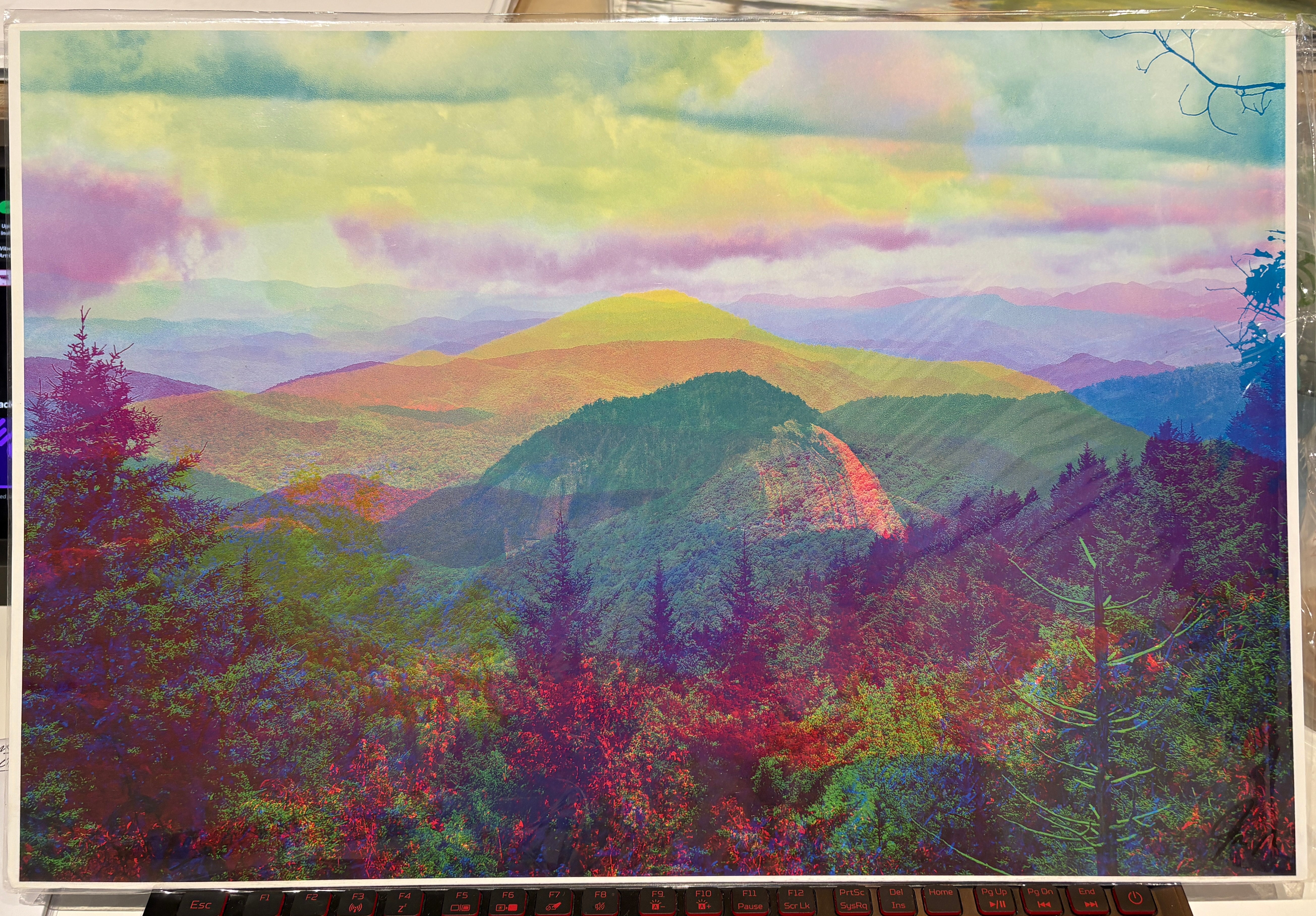 Mountains (Artist Reproduction)
