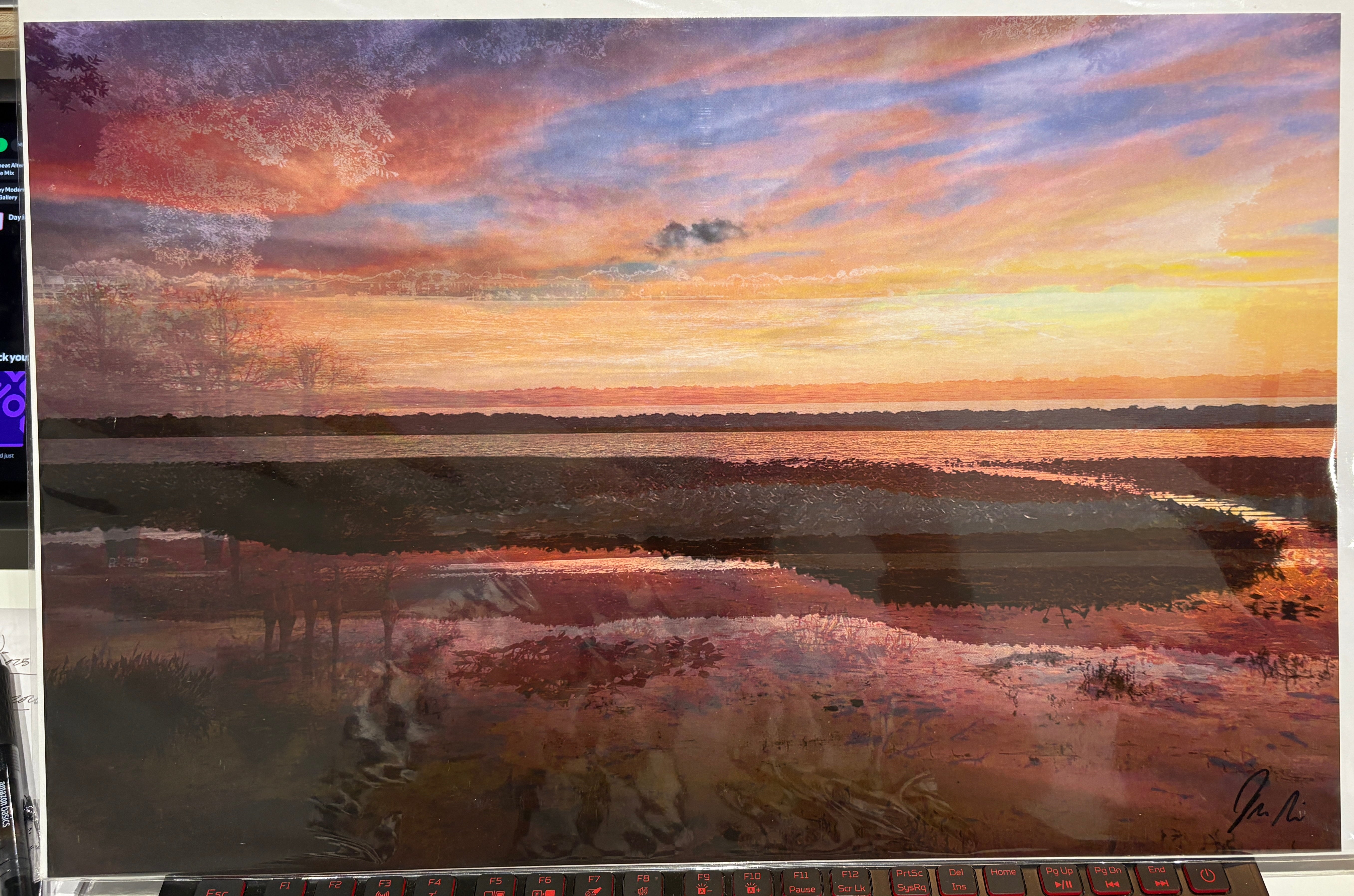 Holy Sunset (Artist Reproduction)