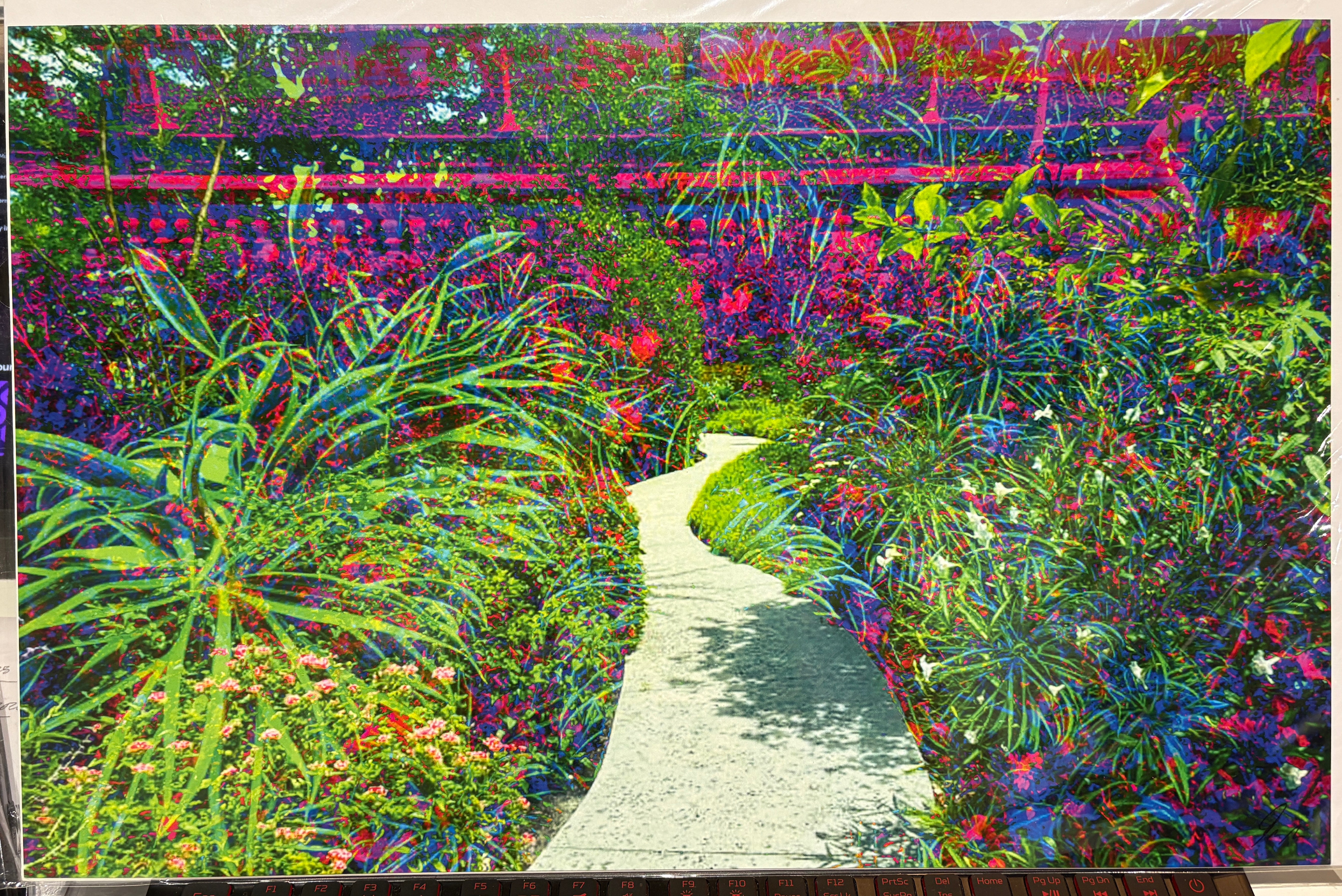 Sauntering Through Blissfulness (Artist Reproduction)