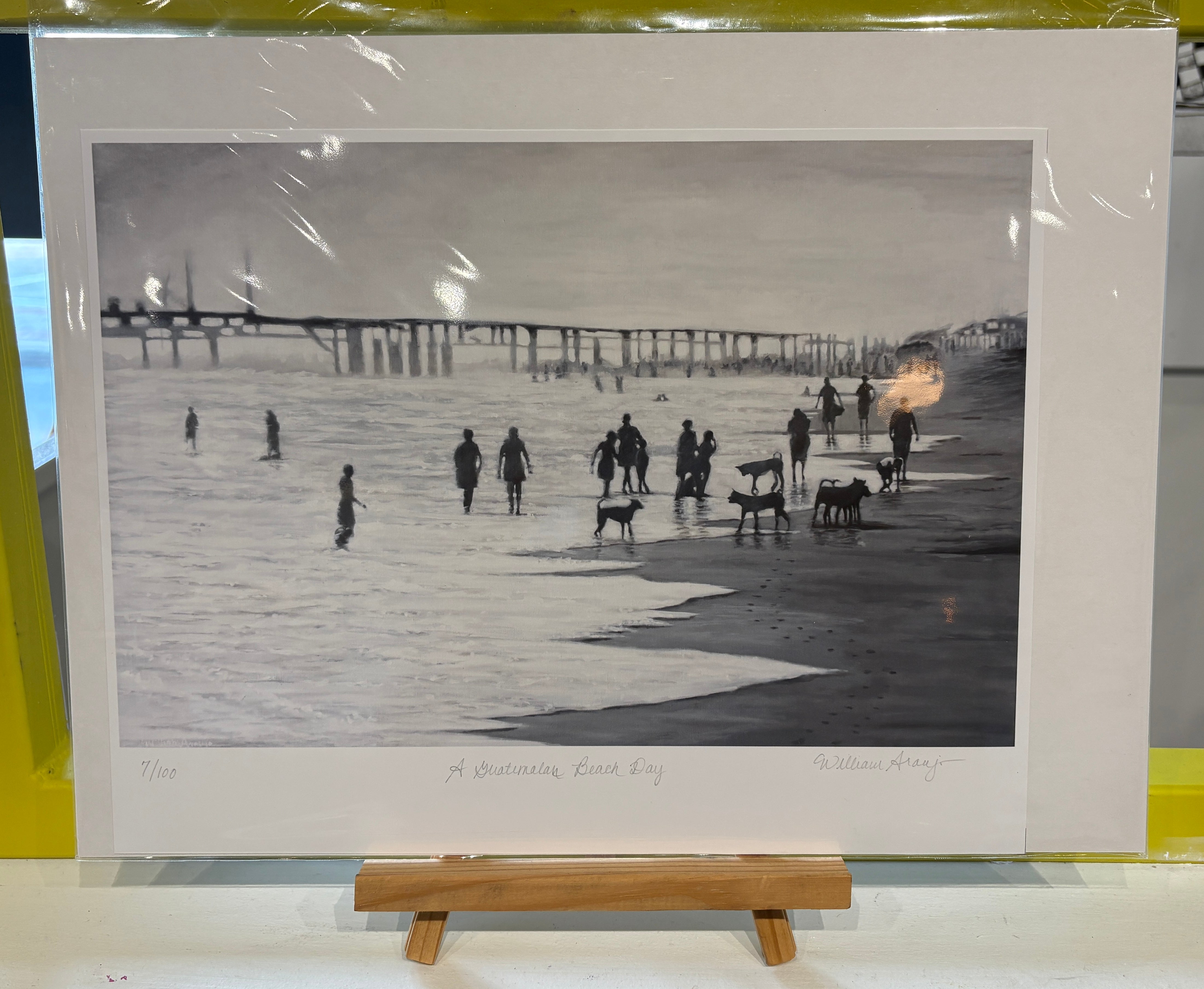 A Guatemalan Beach Day (Print Repro.)