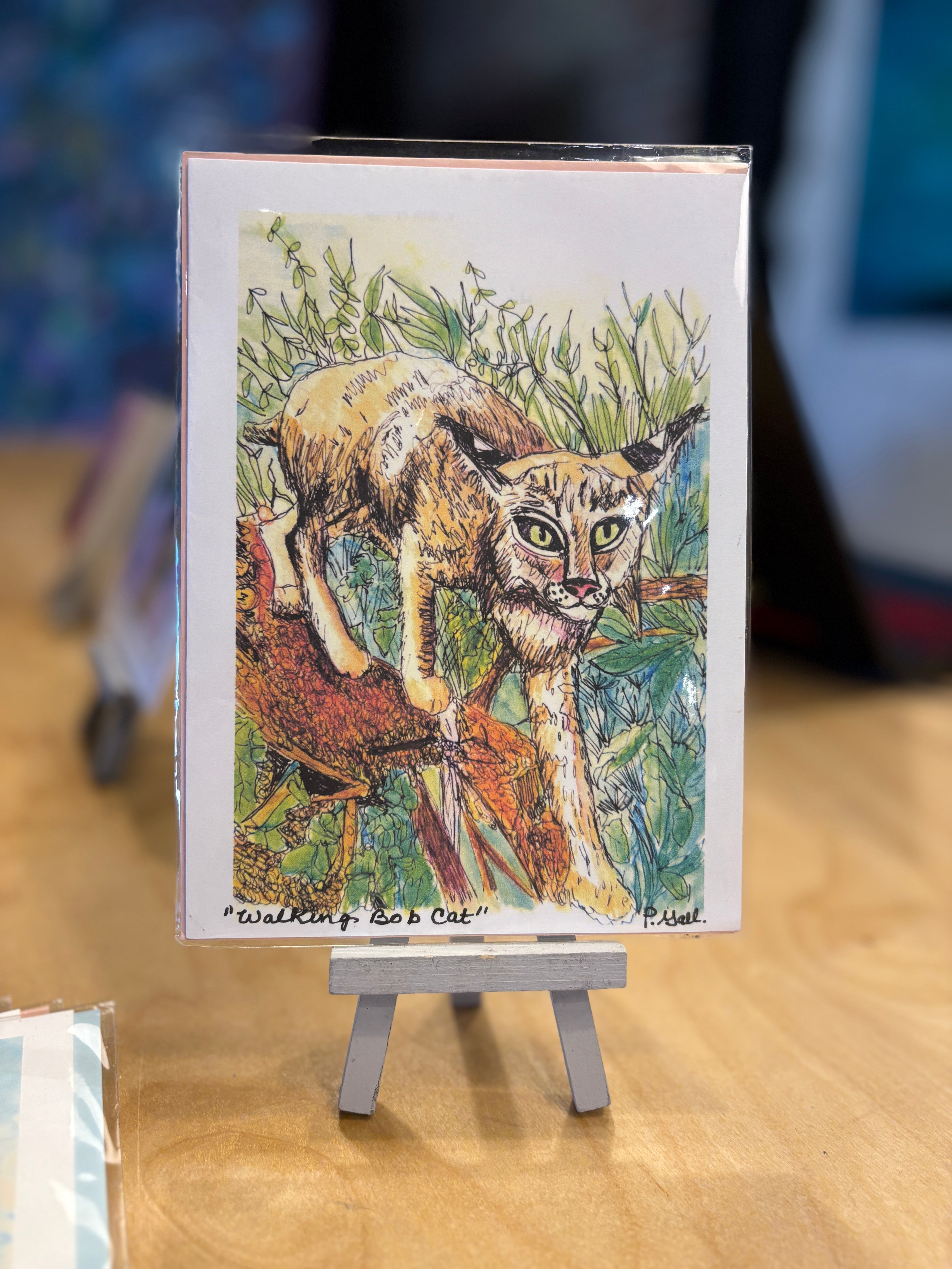 Artwork on Card w/ Envelope