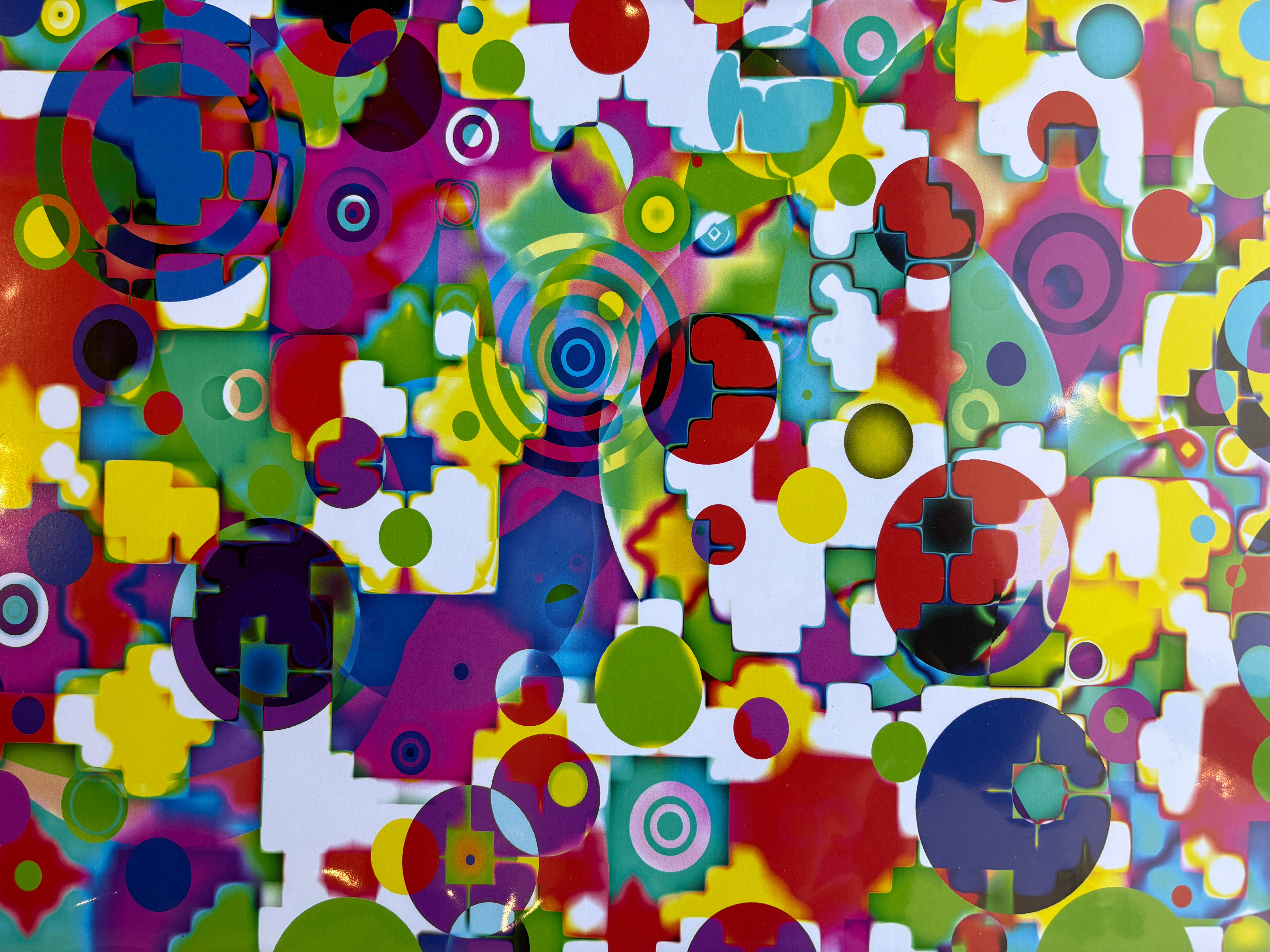 Geometric Abstract Prints - 12" x 18"