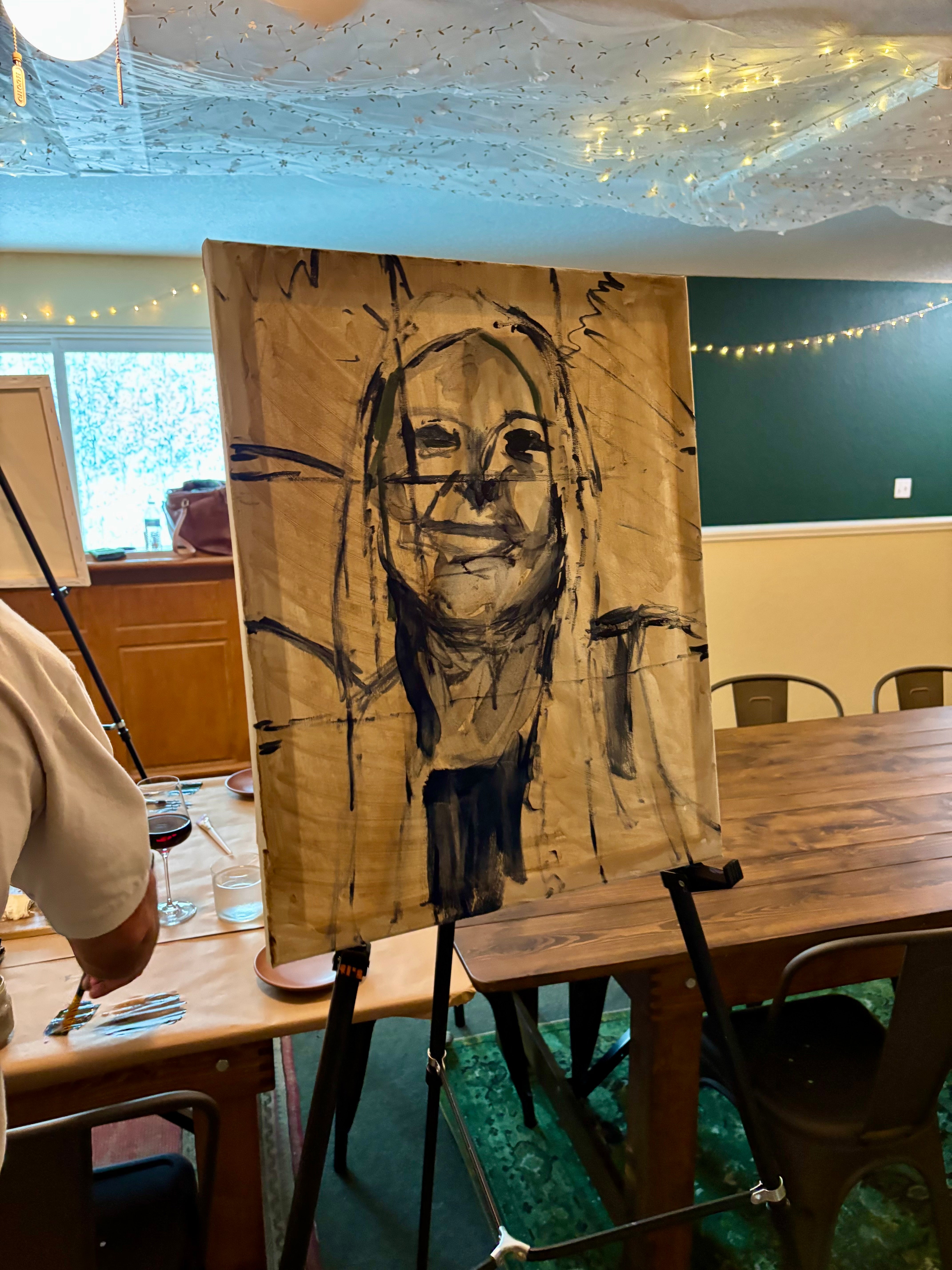 August 27th | Paint Your Date with Tony & Danielle @ The Wine Garden