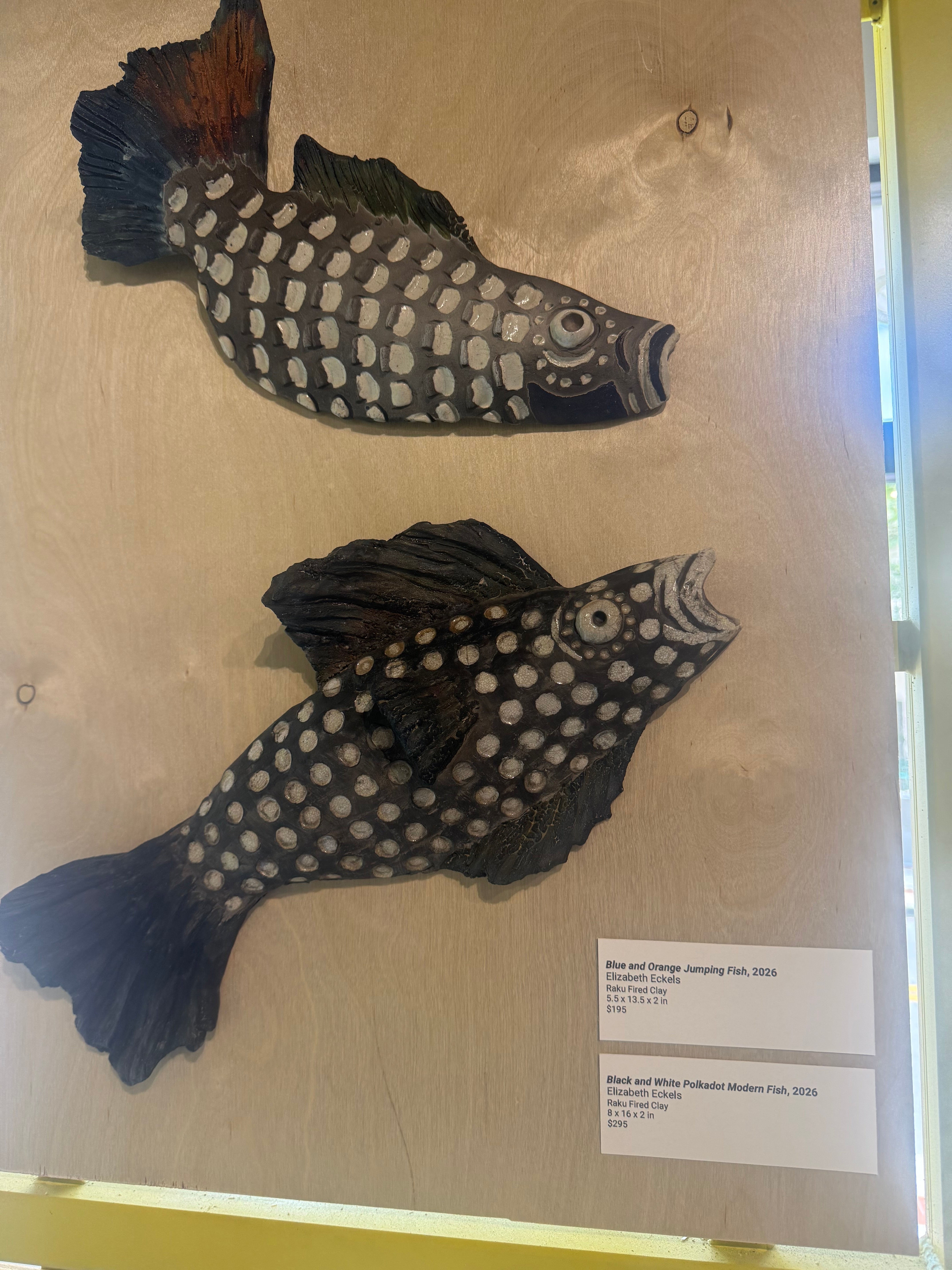 Blue and Orange Jumping Fish