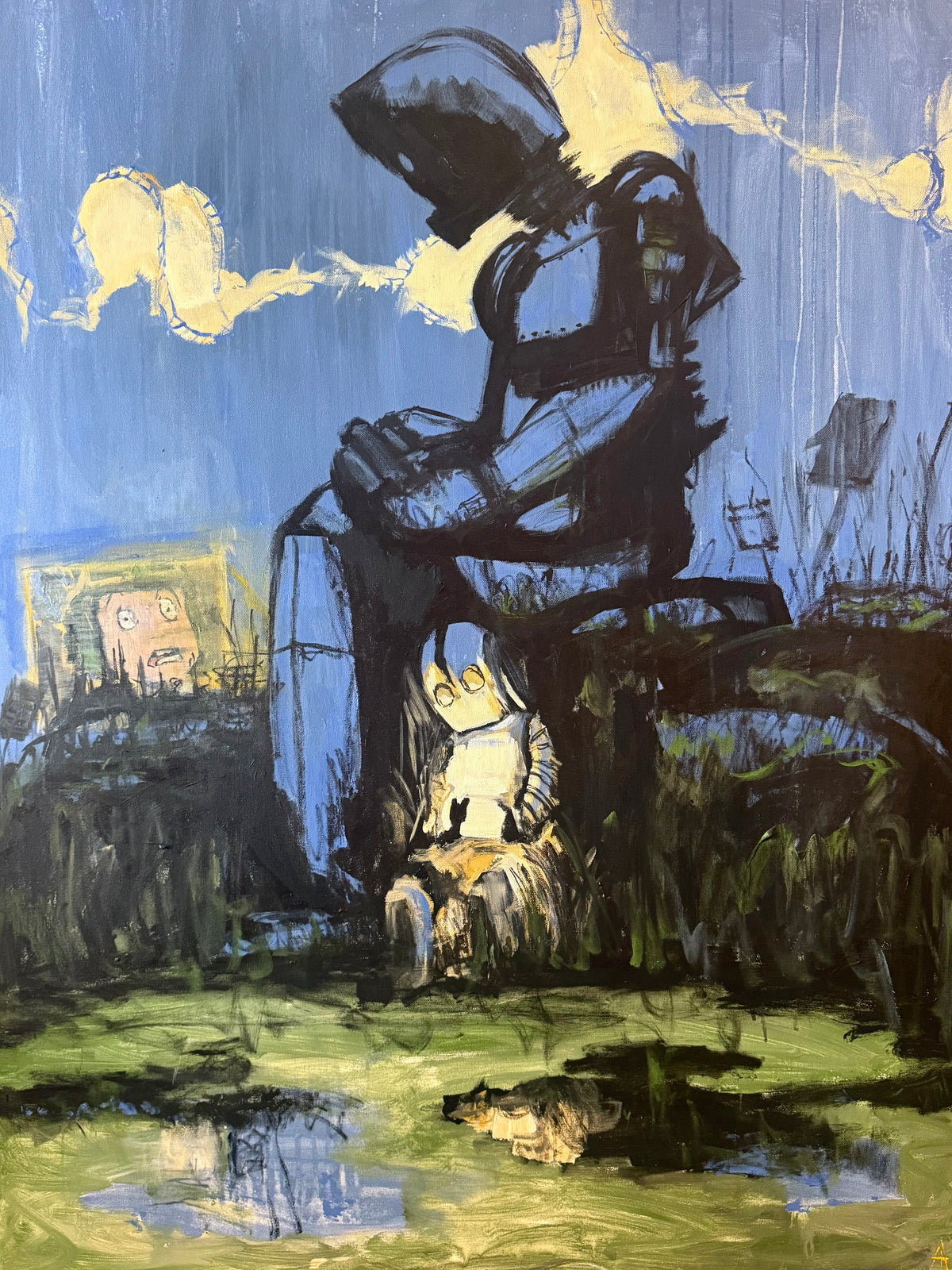 You Stay I Go  |  48 X 36 X 1.5