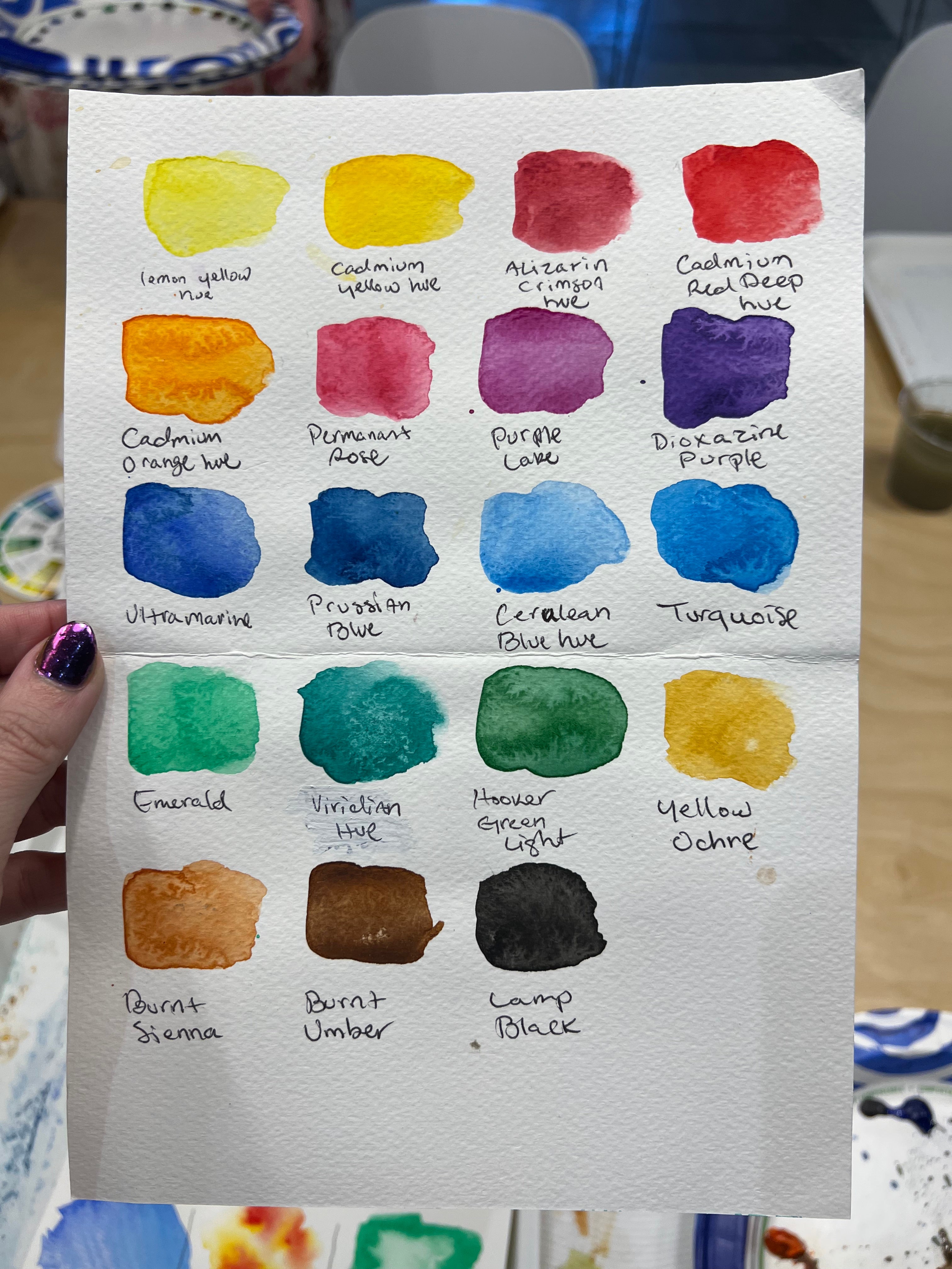 March 1st  - Watercolor Basics with Katrina Evans