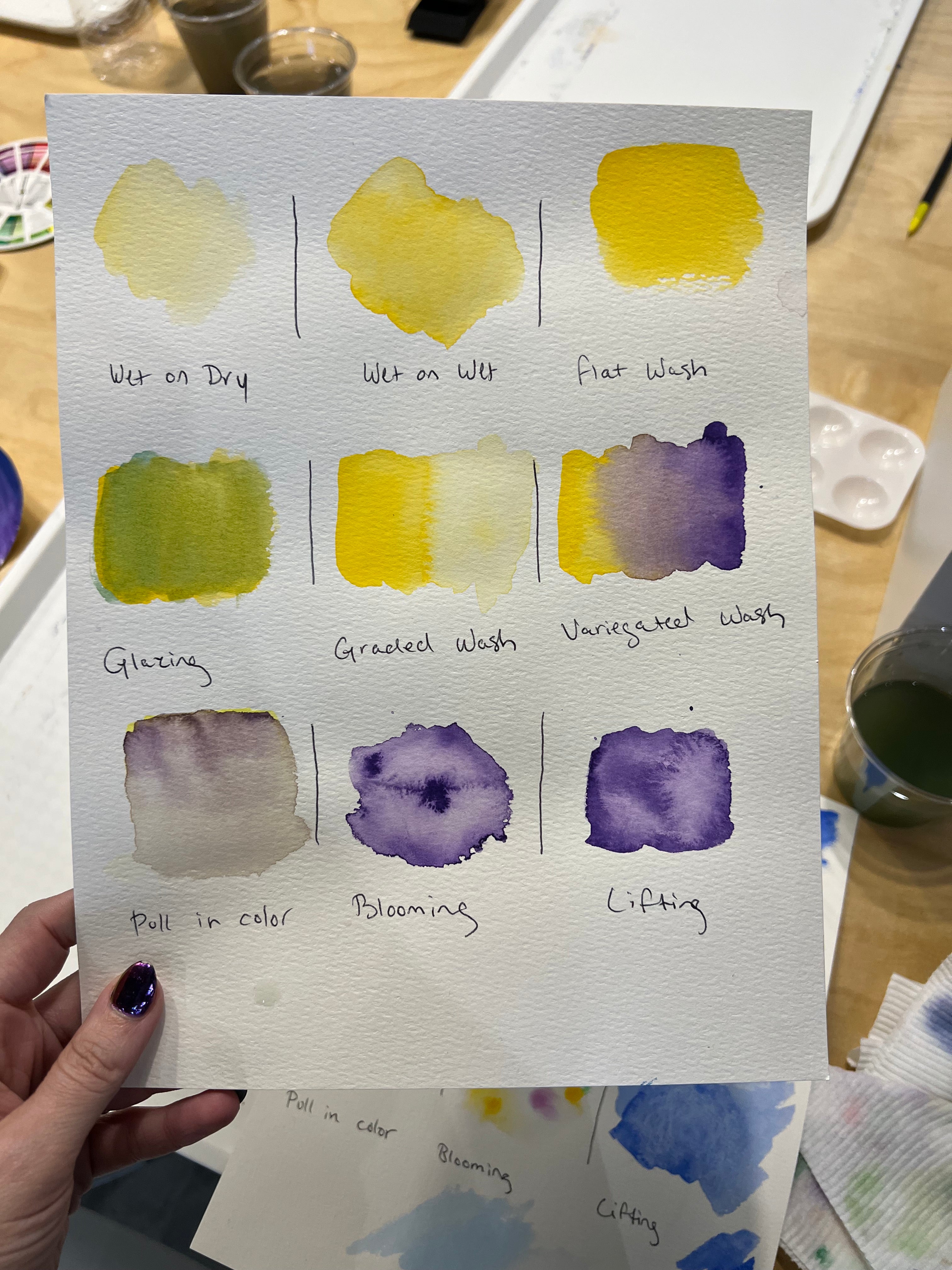 March 1st  - Watercolor Basics with Katrina Evans