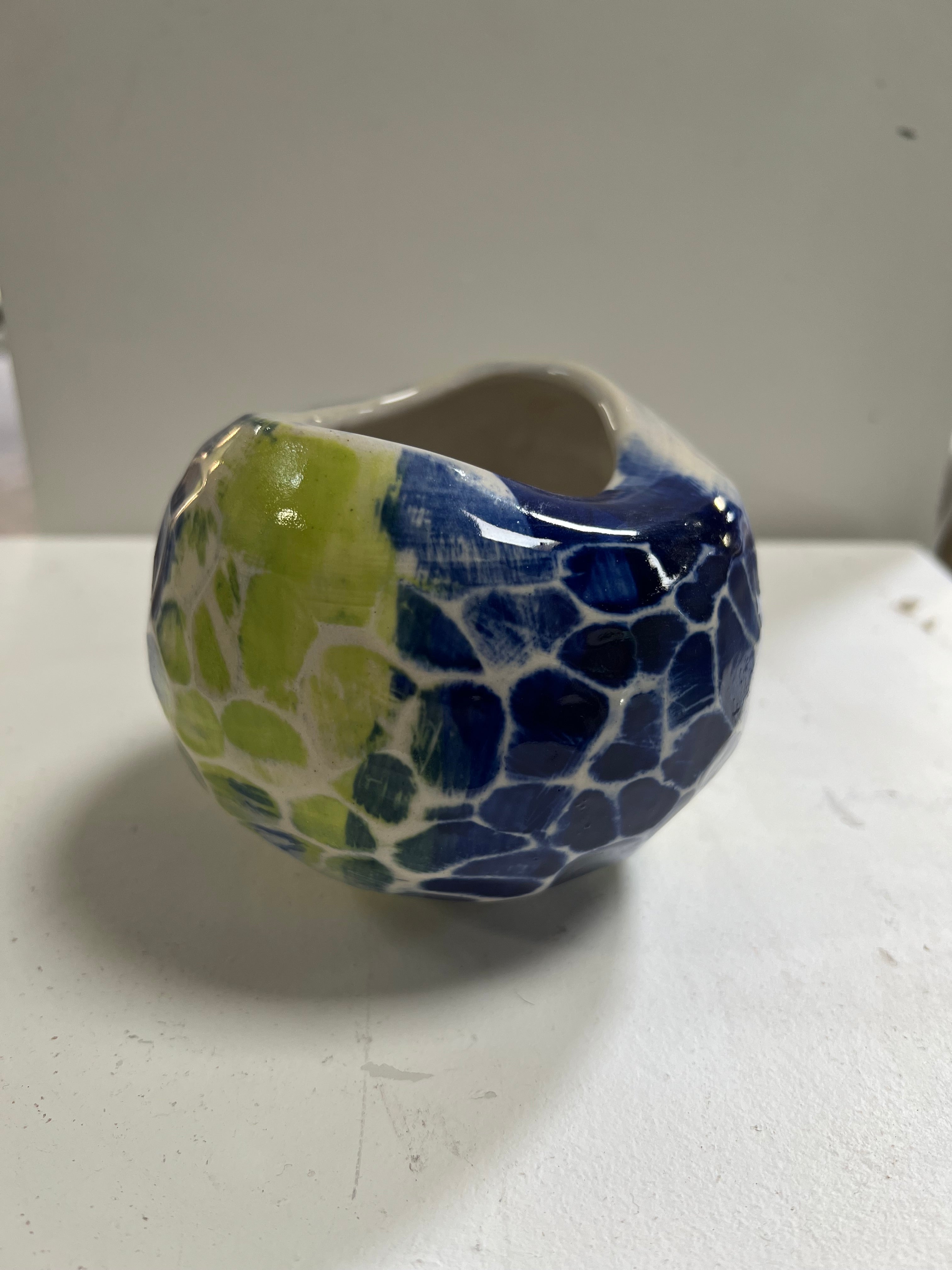 Faceted Vase