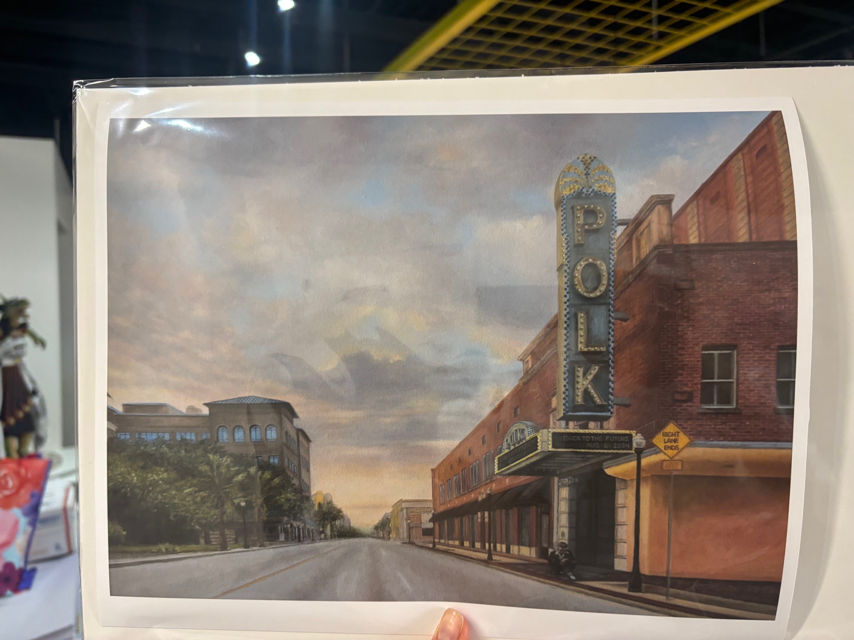 Elvis's Return to the Polk Theater (Print Repro.)