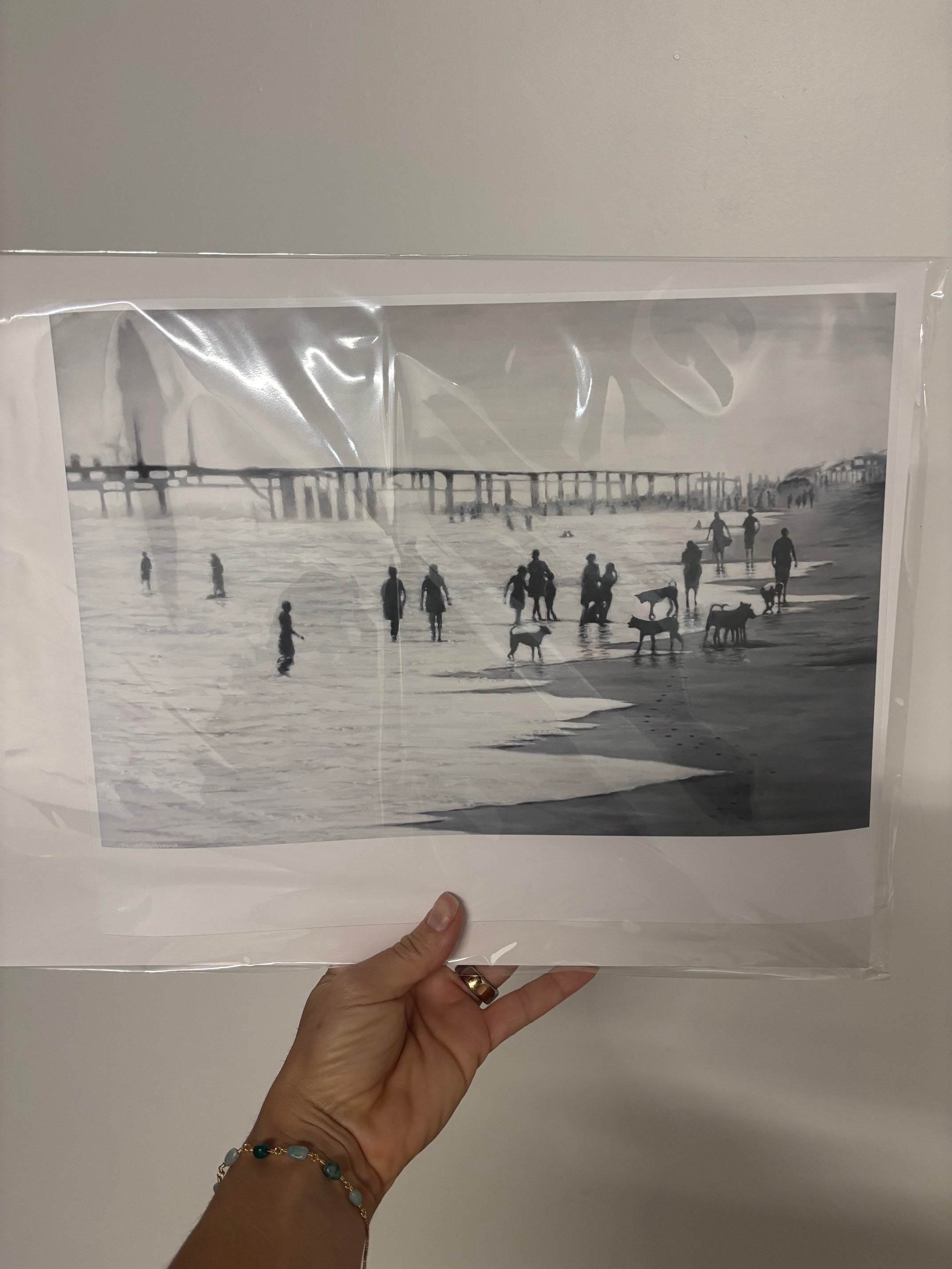 A Guatemalan Beach Day (Print Repro.)