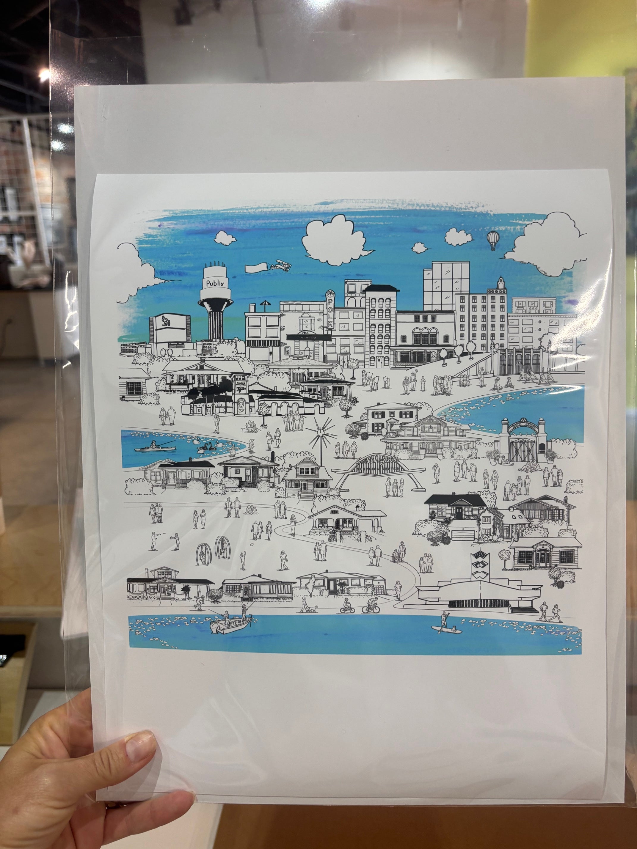 Greenwise Mural (Print Repro.)