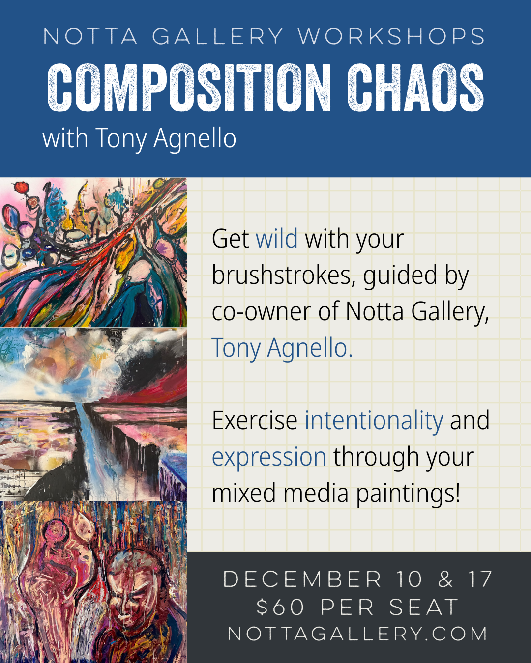 (Dec 10) "Composition Chaos" with Tony Agnello